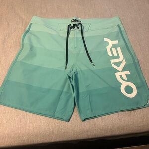 Oakley Men's Teal Board Shorts